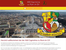 Tablet Screenshot of capitolina.net